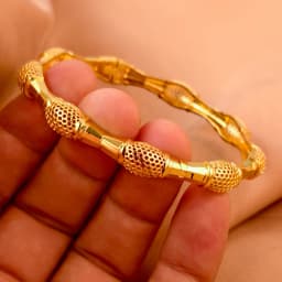 Dubai Kurdish Turkish Gold Plated Bangles for Women Middle East Wedding Accessory Bridal Bracelets Jewelry