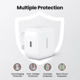 【UK Plug】UGREEN Quick Charge 4.0 3.0 QC PD Charger 30W USB Type C Fast Charger for iPhone 15 14 13 Pro Xiaomi Phone PD Charger