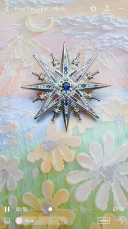 Gold Plated Brooch Colorful Royal Star Brand New Fine Jewelry Bohemia Gift For Women in Solid 925 Sterling Silver
