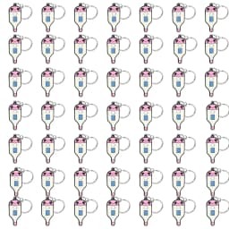50PCS Medical Keychain Stethoscope Nurse Uniform for Nurse Doctor Keyring Women Men Fashion Medical Key Accessories Friends Gift