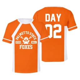 2024 New The Foxhole Court Palmetto State Foxes Lacrosse Jersey Cosplay Wilds Minyard 3d Tshirt Men/women Short Sleeve Kids Tees