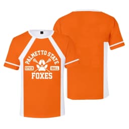 2024 New The Foxhole Court Palmetto State Foxes Lacrosse Jersey Cosplay Wilds Minyard 3d Tshirt Men/women Short Sleeve Kids Tees