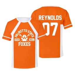 2024 New The Foxhole Court Palmetto State Foxes Lacrosse Jersey Cosplay Wilds Minyard 3d Tshirt Men/women Short Sleeve Kids Tees