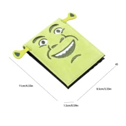 High Quality Embroidered Green Men's Wallet Stylish Personalized Women's Card Holder