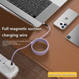 100W PD Dual USB C To Type C Magnetic Super Fast Charger Cable For Huawei Samsung Xiaomi Usb TypeC 3A High-speed Charging Cable