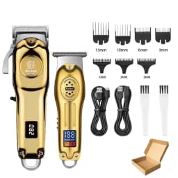 Kemei KM-2628 KM-678 KM-2024 Professional Electric Hair Clippers Beard Clipper Rechargeable Men's Shaver Hair Trimmer Kit Men