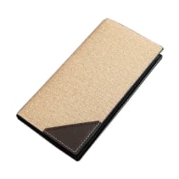 Men Bifold Business Leather Wallet Carteira Luxury Long Slim Masculina Male Purses Money Credit Card Thin Hombre Billetera