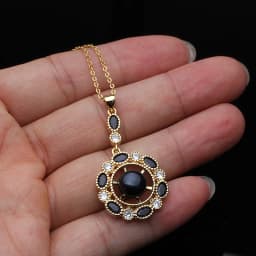 Beautiful Black 925 Silver Pearl Pendant Women,Real Cultured Natural Freshwater Pearl Pendant Wife Birthday Gift White