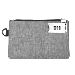 Money Bag Bank Deposit Bag Portable Medicine Bag Small Wallet with Lock for Cash Coins
