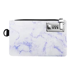 Money Bag Bank Deposit Bag Portable Medicine Bag Small Wallet with Lock for Cash Coins