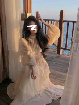 Elegant Long Sleeve Y2k Mini Dress Korean Fashion Summer Beach Style Chiffon Office Lady Casual One Piece Chic Clothing Sweet