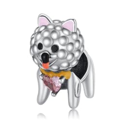 Small Animal Collection 925 Sterling Silver Elephant&Dog&Rabbit&Monkey&Raccoon&Fox Fit DIY Bracelet Bead Charm