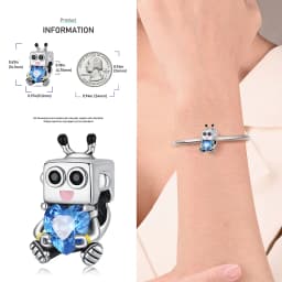 Small Animal Collection 925 Sterling Silver Elephant&Dog&Rabbit&Monkey&Raccoon&Fox Fit DIY Bracelet Bead Charm