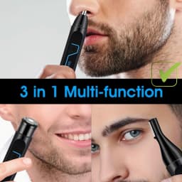 Man Hair Epilators Trimmers Beard Hair Shavers Electric Nose Hair Chest Hair Armpit Legs Hair Shaver 3-in-1 Private Hair Remover