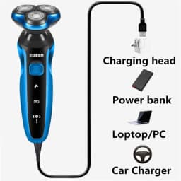 New Electric Shaver Rechargeable Electric Razor Body Hair Shaving Machine Trimmer Beard Razor for Men Wet and Dry Waterproof