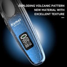 Kemei Professional Barber Hair Clippers for Men Cordless Rechargeable Hair Cutting Machine Electric Men Hair Trimmers 9000RPM