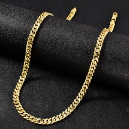 New Cuban Chain Necklace for Men and Women Hip Hop Punk Party Banquet Jewelry Accessories Gifts