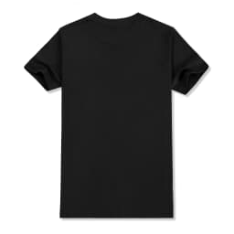EU size 100% pure cotton custom T-shirt front and back team school uniform store logo text photo for men's personalized high-end