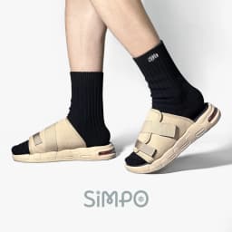 Summer Sandals For Men Maximum Size 49 Big Fat Slippers Comfortable Footwear Casual Shoes Velcro Adjustable Sapatos Masculino