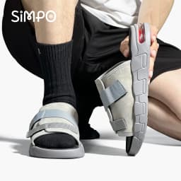 Summer Sandals For Men Maximum Size 49 Big Fat Slippers Comfortable Footwear Casual Shoes Velcro Adjustable Sapatos Masculino