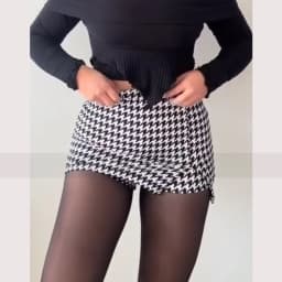 Women Skirts A-Line Korean Style High Waist Split Mini Skirt Woman Simple Casual Office Shorts Skirts Female Slimming Clothing