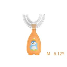 Kids Brush 360 Degree U-shaped Children's Toothbrush Health Soft Silicone Teeth Oral Care Cleaning Waterproof Teeth Whitening