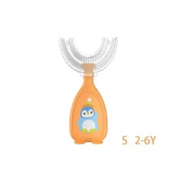 Kids Brush 360 Degree U-shaped Children's Toothbrush Health Soft Silicone Teeth Oral Care Cleaning Waterproof Teeth Whitening