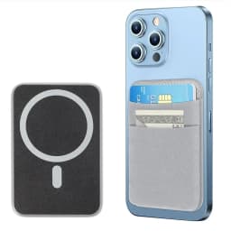Mobile Phone Magsafe Wallet Mag Card Holder Elastic Slim Cardholder Compatible Magentic Wallets for IPhone 16 15 Samsung Android