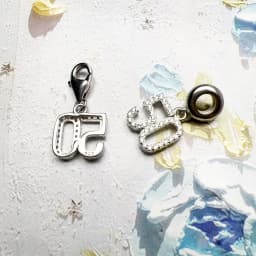 Dangle Charm Pendant Number 50 Women Men Pure 925 Sterling Silver Trendy Jewelry Lucky Birthday Gift