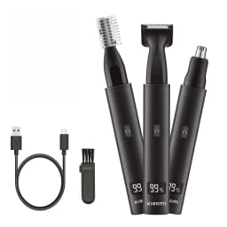 NEW! Mijia 3 in 1 Electric Nose Ear Hair Trimmer for Men Painless Rechargeable Sideburns Eyebrows Beard Hair Clipper Shaver