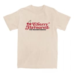 Cherry Flavoured The Neighbourhood Tshirts Band The NBHD Graphic T-shirt Hip Hop UnisexS Treetwear Cotton Tees Summer Male Tops