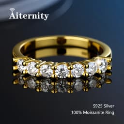 100% Real Moissanite Ring Pass Diamond Tester Pen With GRA Certificate For Women Men 925 Sterling Silver Female Single Tail Ring