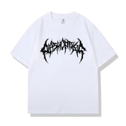 Women Hip Hop Goth Graphic Streetwear Tshirts Men Summer Print Harajuku Short Sleeve Cotton Top Tee Oversized T-Shirt Unisex