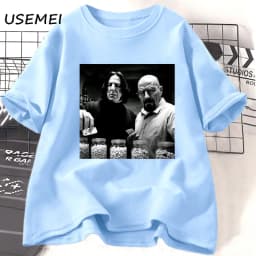 Vintage Walter in Lab T Shirt Men Breaking Bad T-Shirt Funny Graphic T Shirts Unisex Cotton Short Sleeve Tee Shirt Streetwear