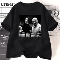 Vintage Walter in Lab T Shirt Men Breaking Bad T-Shirt Funny Graphic T Shirts Unisex Cotton Short Sleeve Tee Shirt Streetwear
