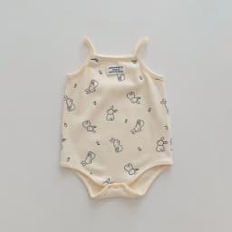 Ins summer baby sling triangle jumpsuit baby small vest sleeveless jumpsuit for toddlers and baby girls summer outdoor wear as a