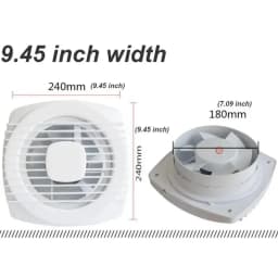 4/5/6 inch 220V Silent Ventilation Air Vents Ventilator Extractor Exhausted Extractor Fan Ventilator Bathroom Kitchen Washroom