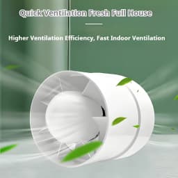 4/5/6 inch 220V Silent Ventilation Air Vents Ventilator Extractor Exhausted Extractor Fan Ventilator Bathroom Kitchen Washroom
