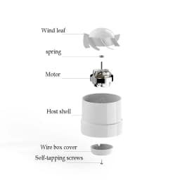 4/5/6 inch 220V Silent Ventilation Air Vents Ventilator Extractor Exhausted Extractor Fan Ventilator Bathroom Kitchen Washroom