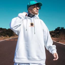 【M-8XL Hoodies】Men Oversized Hoodie Loose American retro fierce tiger Print Couple Hoodies