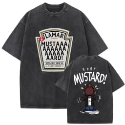 Limited Washed Vintage Rapper Kendrick Lamar DAMN Double Sided Print T-shirt Men Women Hip Hop Fashion Street Oversized T Shirts
