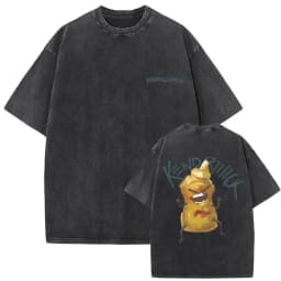 Limited Washed Vintage Rapper Kendrick Lamar DAMN Double Sided Print T-shirt Men Women Hip Hop Fashion Street Oversized T Shirts