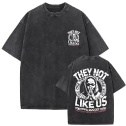 Limited Washed Vintage Rapper Kendrick Lamar DAMN Double Sided Print T-shirt Men Women Hip Hop Fashion Street Oversized T Shirts