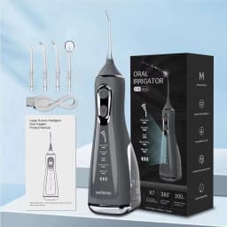 L15 Portable Oral Irrigator DIY Tank Cleaning Modes USB Rechargeable Waterproof Dental Water Flosser 4 Water Jets