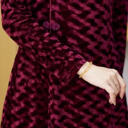 Gold Velvet Autumn Dress Long Sleeved Women's Clothing Soft Fabric 2024 New Fashion Plus Size Dress Outdoor Comfort