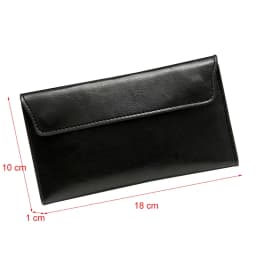 Slim Purse Genuine Leather Women Wallet  Luxury Female Long Clutch Coin Phone Wallets and Purses Ladies Card Holder Vallet