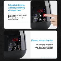 Professional Smart Wax Heater Wax Warmer Hair Removal Machine SPA Hands Feet Epilator Depilatory Paraffin Waxing Machine