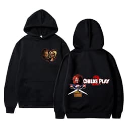 Horror Movie Play Chucky Hoodies Harajuku Hip Hop Streetwear Men Women Autumn Winter Hooded Sweatshirt Pullover Tops