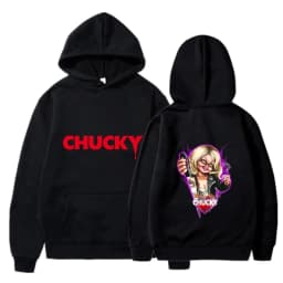 Horror Movie Play Chucky Hoodies Harajuku Hip Hop Streetwear Men Women Autumn Winter Hooded Sweatshirt Pullover Tops