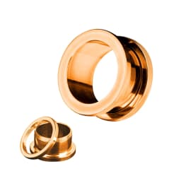 2PCS Multi Color Steel Screw Fit Tunnel Ear Plug Stretcher Gauge 3-25mm Ear Lobe Tunnel Expander